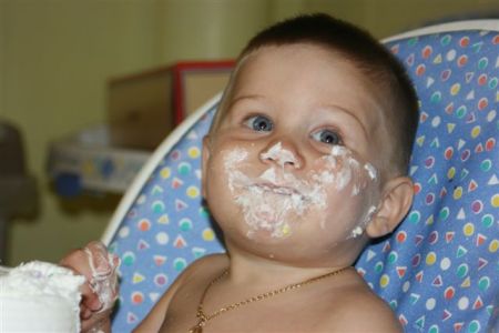 Tylers first birthday