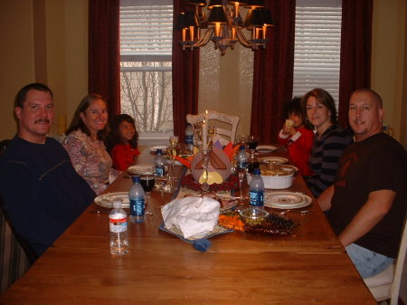Thanksgiving dinner 2006