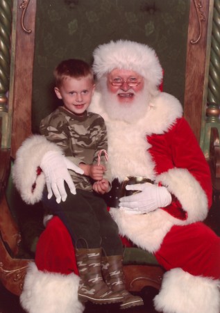 Santa and Timmy