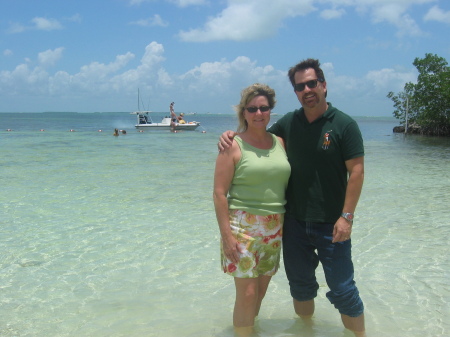 Jeff and Lauren in Florida Keys July 2006