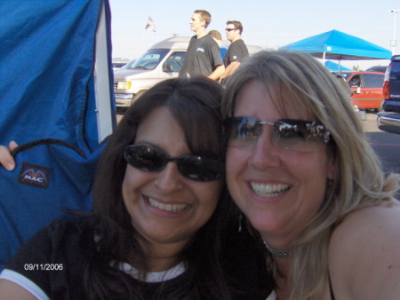 Virg and me at the Raiders game!