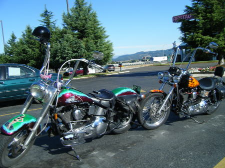 MINE AND TIO D'S BIKE