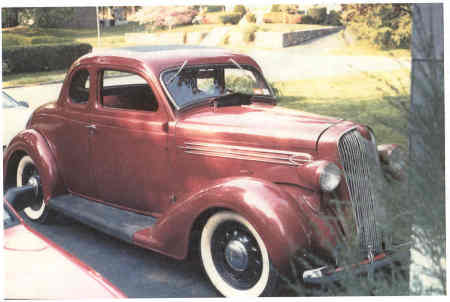 My 1936 Plymouth Coupe