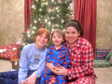 Zachary 12, Tristan 2, and Jordan 16    Christmas 2006