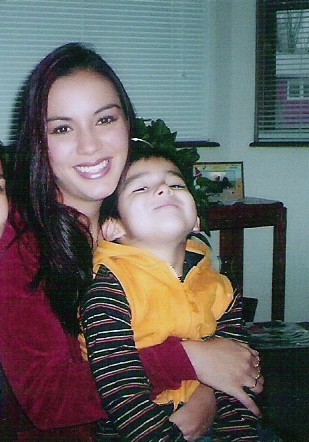 My oldest, Juli, and her son, Seth.