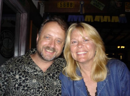 My husband Herb & I, summer 2006