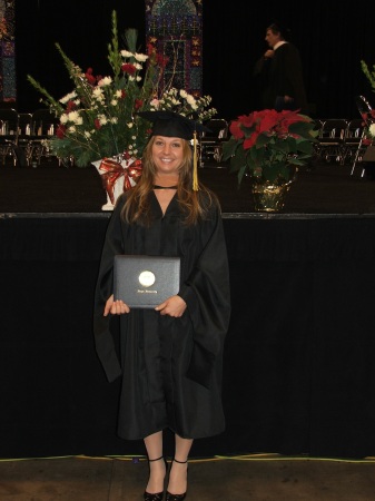 Me at my Master's graduation ceremony in 2006!