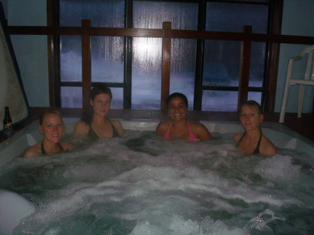 Hot Tub after Skiing