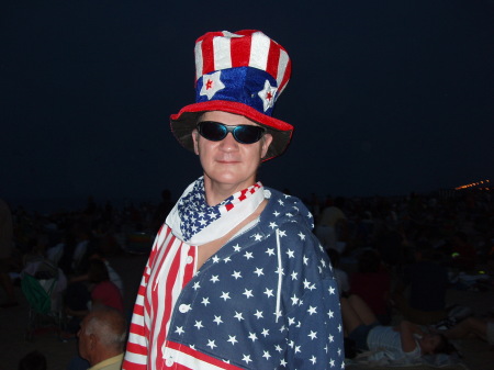 Captain America at Rehoboth Beach, Delaware