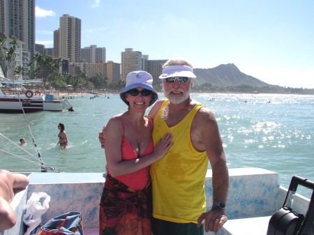 Buck and Bonnie in Hawaii - 2004