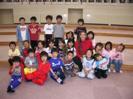 Grade 1 class in Sapporo Japan