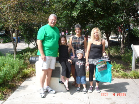 Mike, granddaughter Lexi, me, our daughter Zoe, grandson Lucian