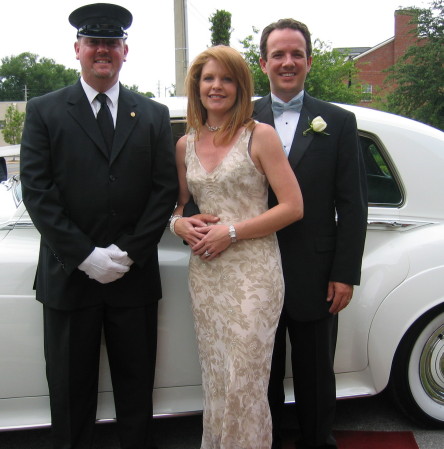 John and I at his brother's wedding