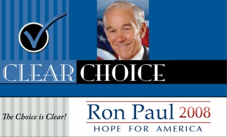 Ron Paul Bottled Water for the Convention