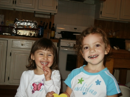 Gloria's grandkids, my great Nieces's,too cute