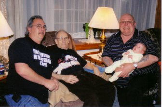Bradie and her Grandpa's