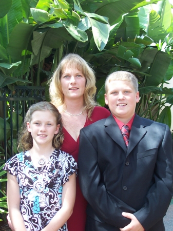 Me and My kids (Andrew 14, Jessica 10)