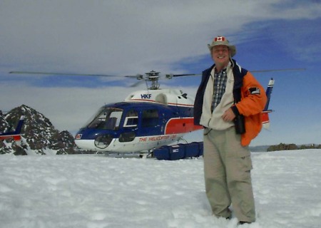 EUROCOPTER ON THE FRANZ JOSEF GLACIER