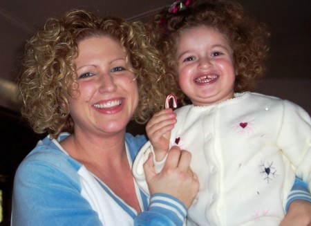 Me & Marissa--the curly q's