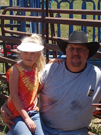 Tessa & I at Fall Roundup