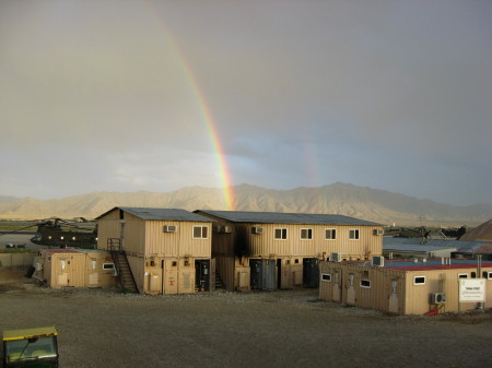 Rainbow over Bagram