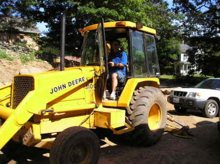 My Backhoe I got in 2009