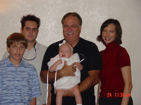2005 Christening of my precious Grandaughter Parker Davis