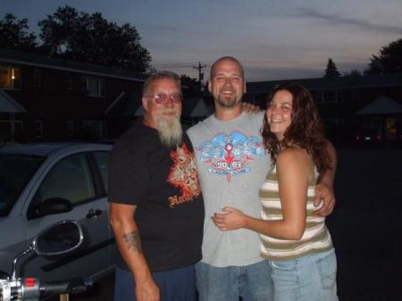Dad, Brother Mike & Rheanna