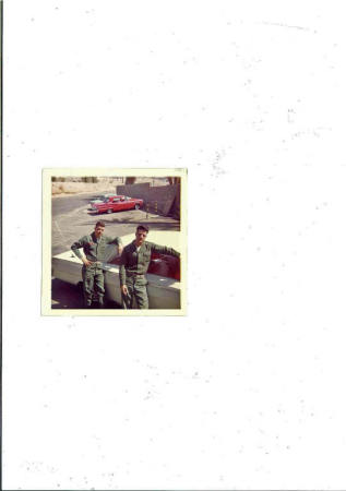 Ken Pallaske and Me, 29 Palms, Calif. Mar., 1965