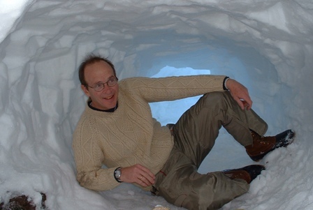 Snow Cave at Donner Summit