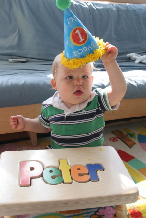 Peter's 1st Birthday!