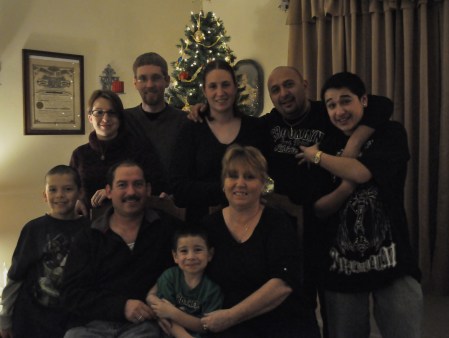 The whole family - Christmas 2009