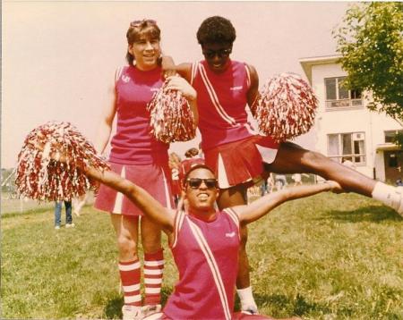 Lonnie Reavis 1986 Powder Puff Cheerleader