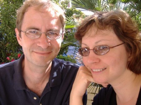 Heather and Richard in Meran, Italy - Fall, 2006