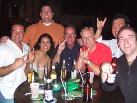 Me in Aruba with friends