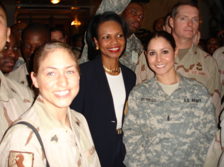 Me with Condoleeza Rice