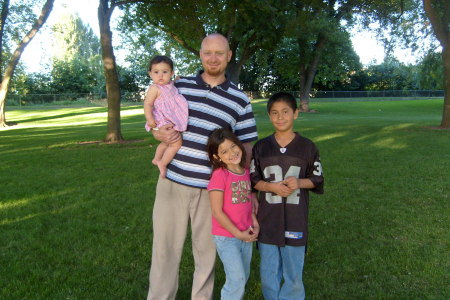 My son & his 3 kids