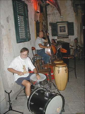 jazz drumming in Dubrovnik