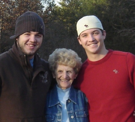 The boys and grandma