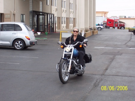 Me on my Softail in Sturgis 2006