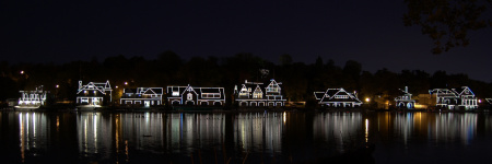 Reflections of Boat House Row, Philadelphia