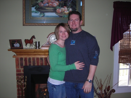 My gorgeous wife and I in TN at Mom's house.
