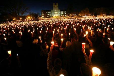 Va. Tech Candlelight Vigil