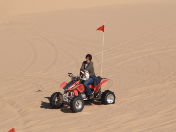 Stacey at the Dunes