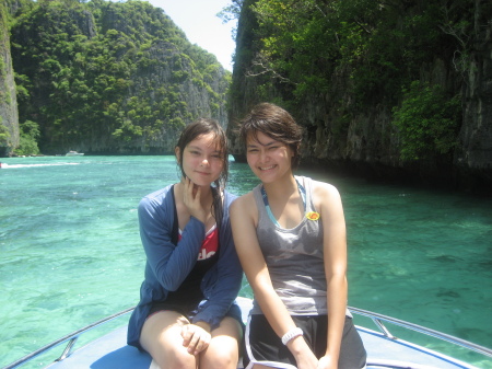 Lisa and Shannon in Krabi, Thailand