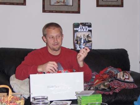 My oldest son Jeff last Christmas