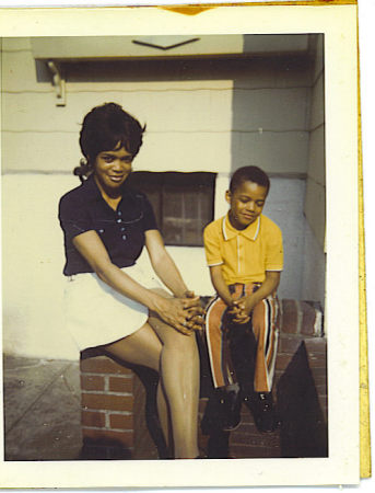 Me and mom-circa 1970's