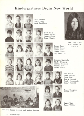 1974 Kindergarten