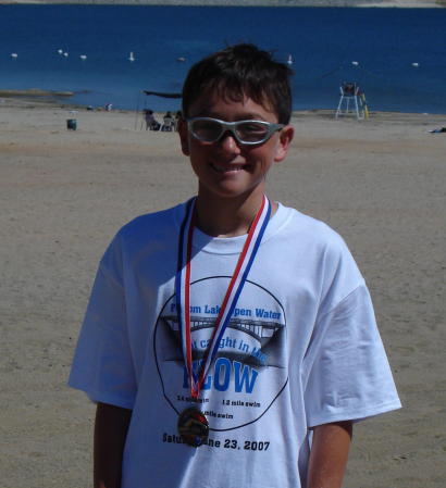 First Place! Folsom Lake Open Water Swim 2007