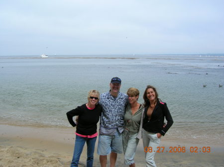 Kayaking the Monterey Bay with newly met friends